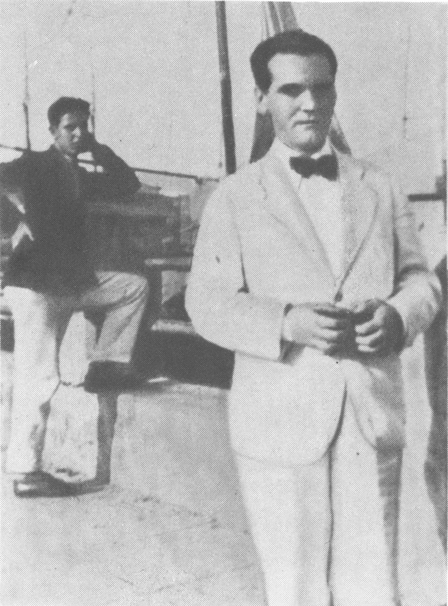 Гарсиа Лорка в порту Гаваны. 1930 г. Гарсиа Лорка в порту Гаваны. 1930 г.