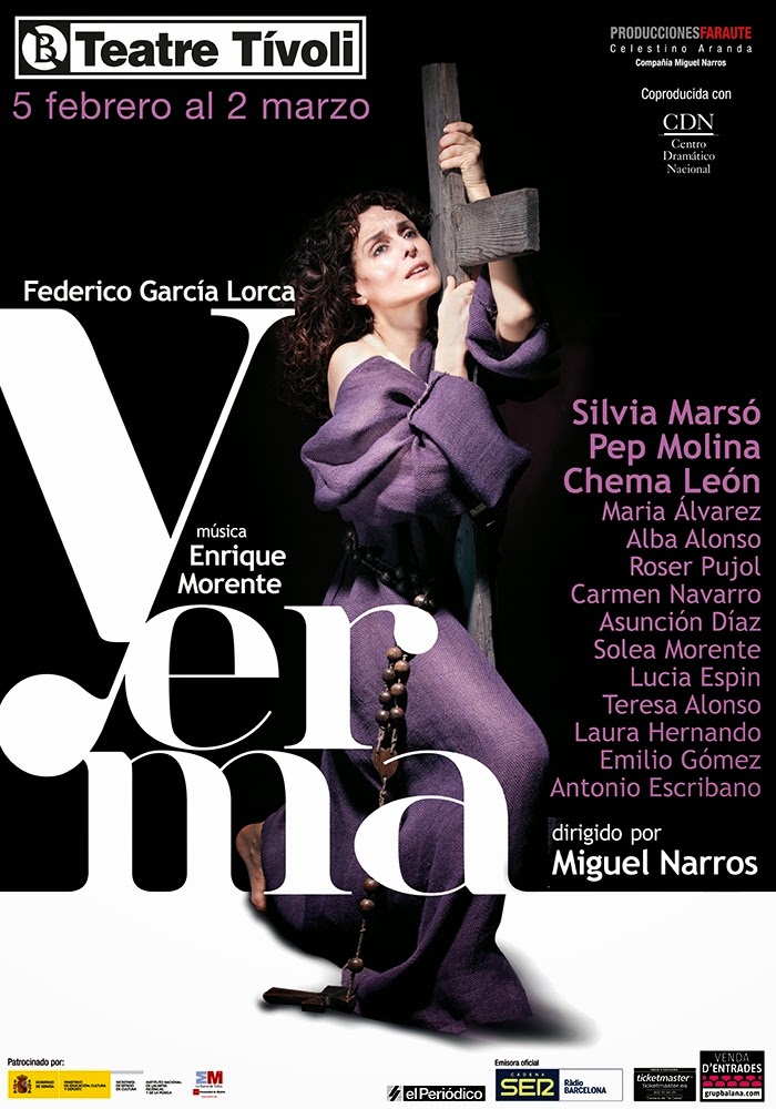 В Барселоне покажут спектакль «Йерма» по пьесе Гарсиа Лорки В Барселоне покажут спектакль «Йерма» по пьесе Гарсиа Лорки